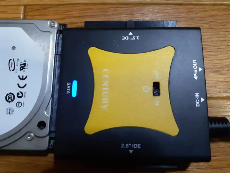 内蔵HDDを外付け化しPCに接続【SATA/IDE変換アダプタ】 | 中古パソコン