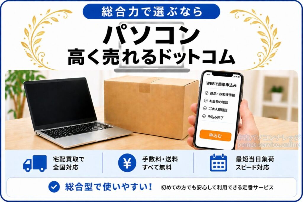 パソコン高く売れるドットコム